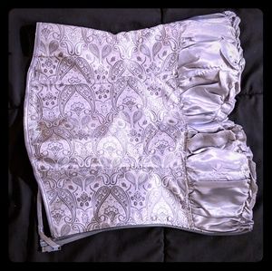 Silver/grey  Corset
